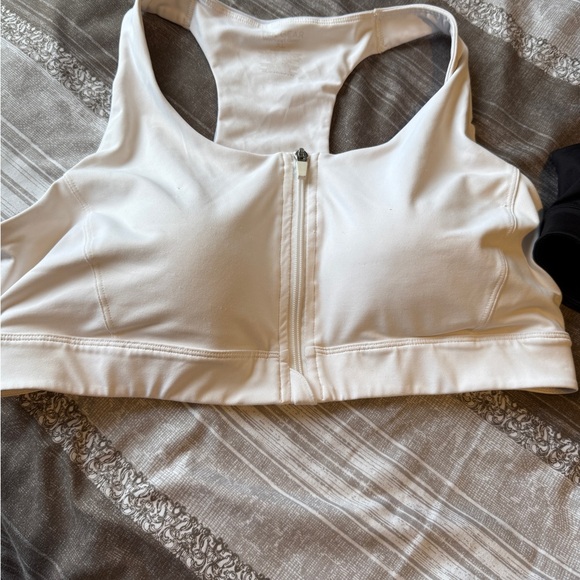 Tek Gear White and Black Sports Bras - Picture 2 of 6